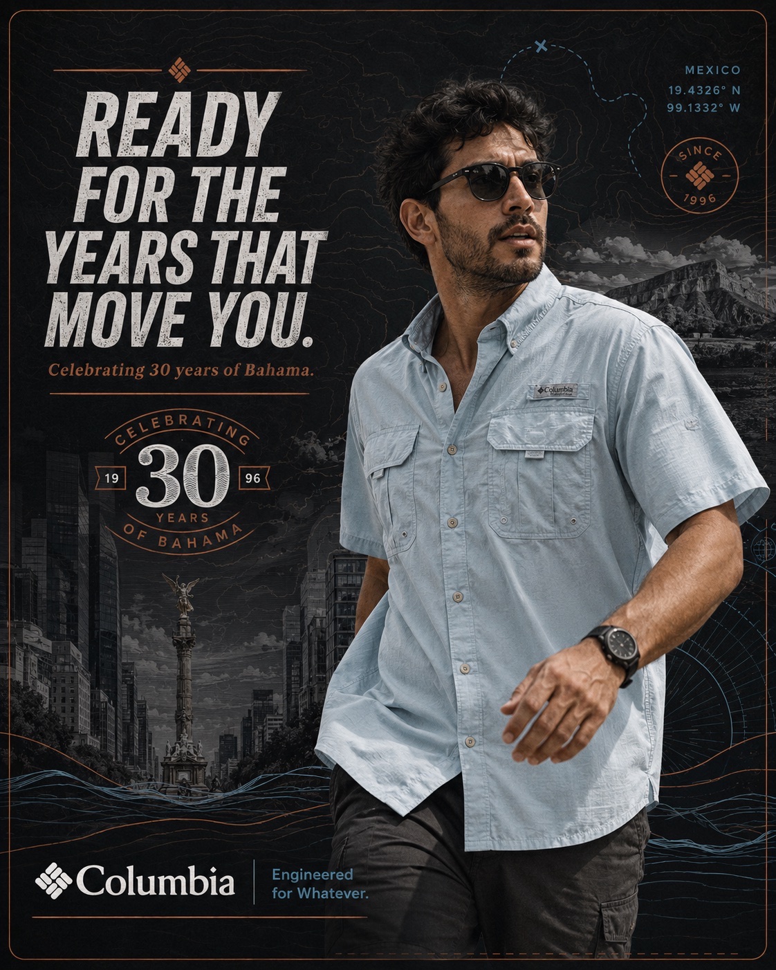 Columbia · Ready for the years that move you · imagen 1
